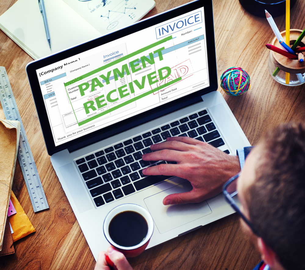 Payment Received Taxation Tax Time Concept